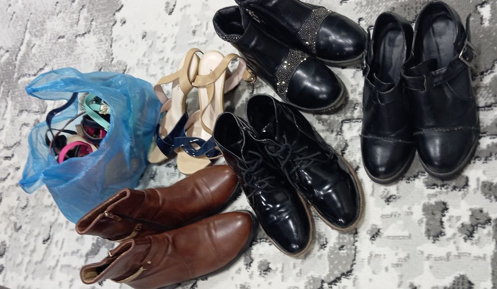 Обувь 37 размер и ремни женские