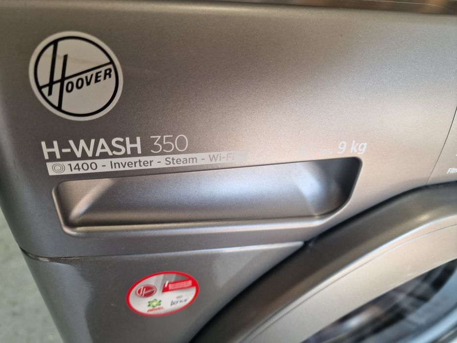 Пералня HOOVER  H-WASH 350 9KG 1400 оборота инверторна с WI-FI нова с