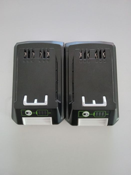 Комплект от 2 броя чисто нови и мощни Li-ion батерии Greenworks 24V