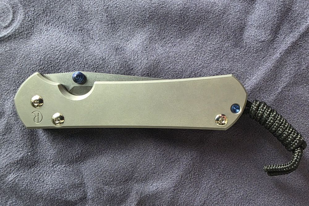 Chris Reeve Large Sebenza 31 tanto LH, glass blasted
