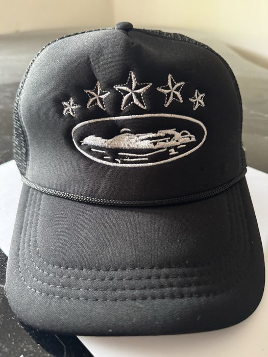 Șapcă baseball neagră Corteiz – NOUĂ