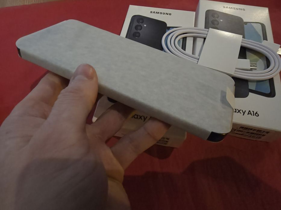 -Samsung A16, Nou, 128Gb, 4Ram, 0 cicluri incarcare, neactivat, nefolo