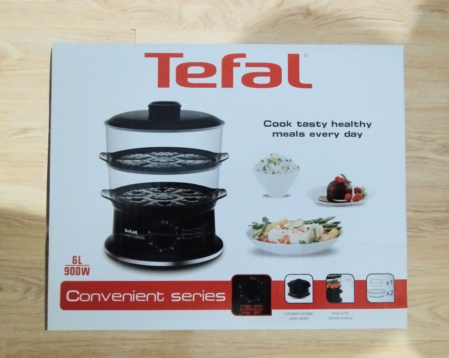 Aparat de gatit cu aburi TEFAL Convenient Series VC1401