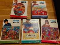 Unicef puzzle - Колекционерски пъзели - 5 бр.