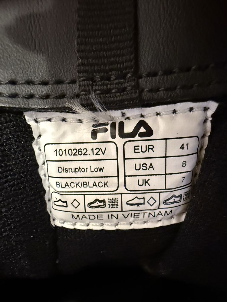 Маратонки Fila 41 номер