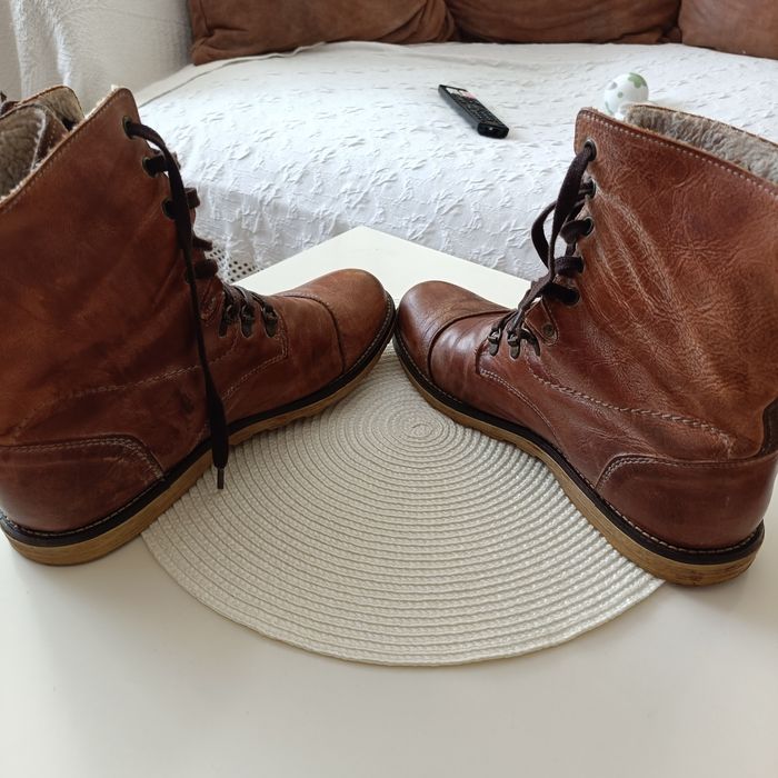 Ghete piele naturala