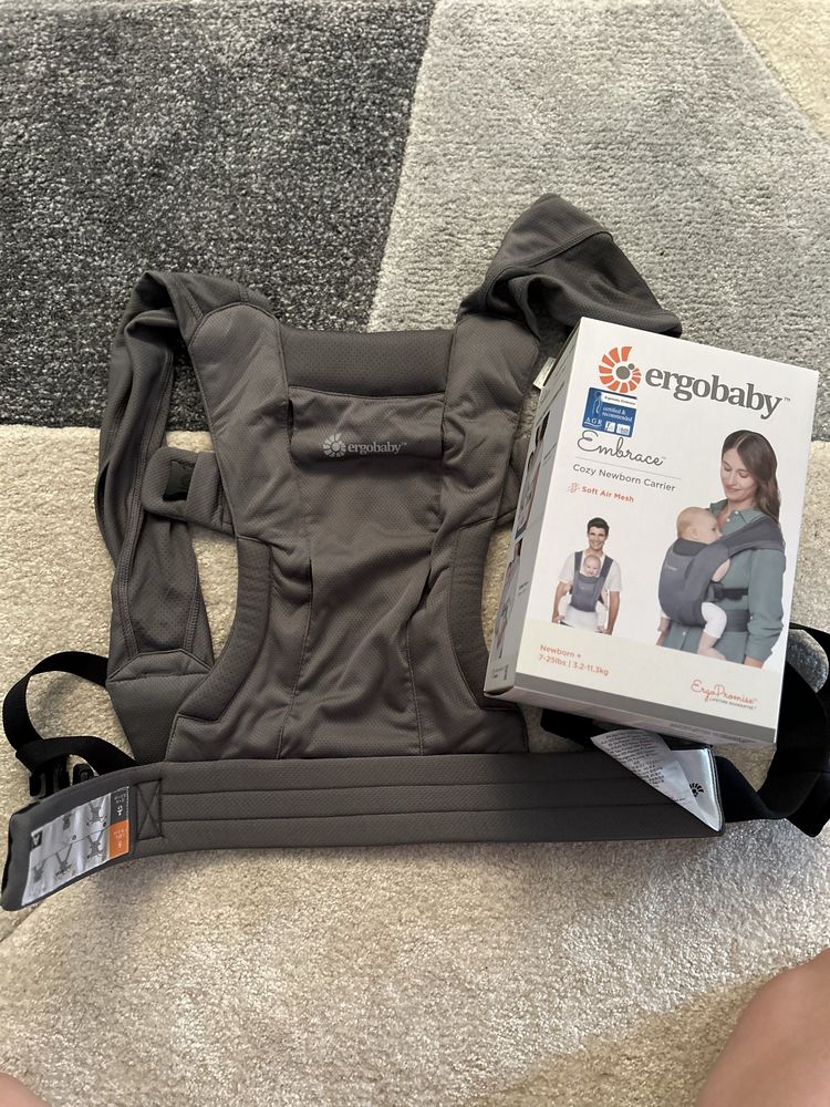 Ергономична раница Ergo baby Embrace soft air mesh