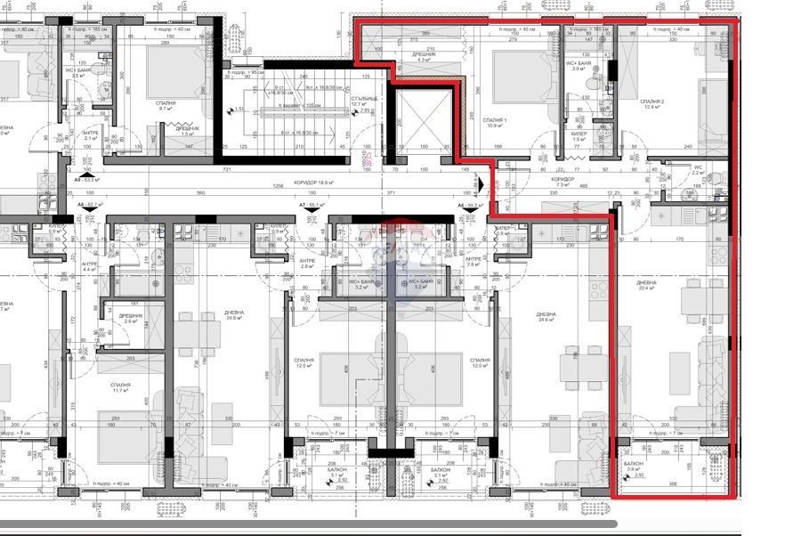 Тристаен апартамент за продажба, кв. Вл. Варненчик, гр. Варна НК4257