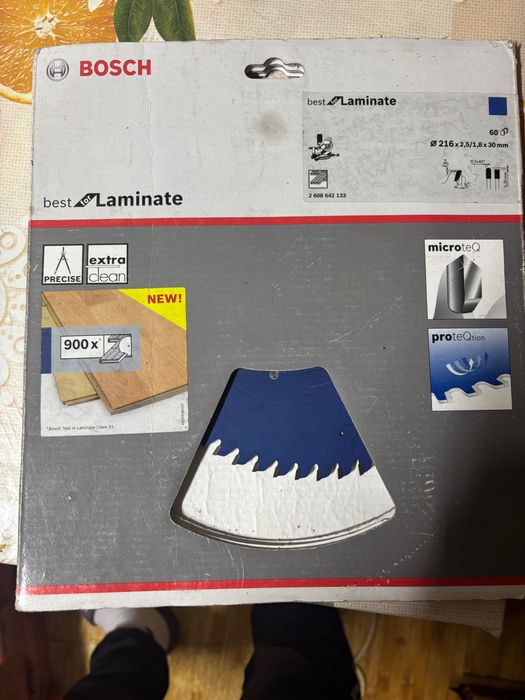Vând disk BOSCH 216x2,5/1,8x30 mm