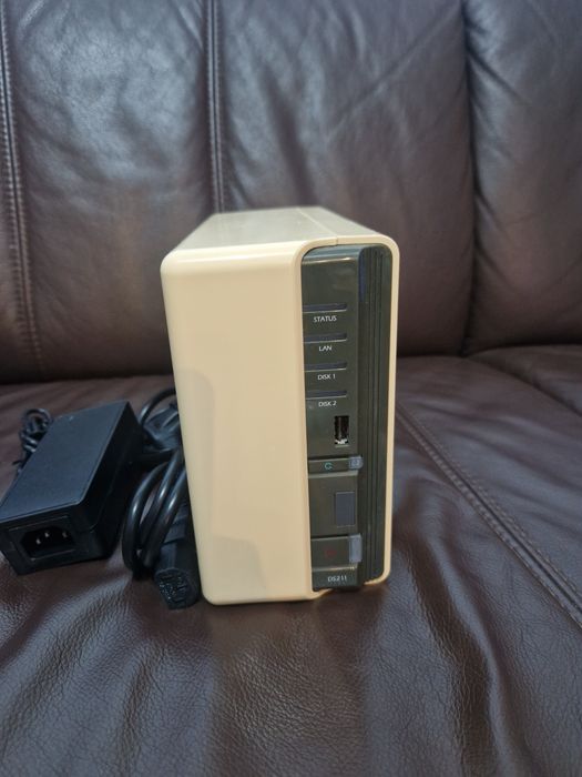 Synology nas DS211 2x hdd 1.5 TB