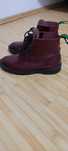 bocanci Solovair 6 Eye Astronaut Derby Boot , Oxblood, marime 43