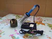 Pistol electric Radio Progres,Trusa acesorii lipit,Cabluri ap masura.