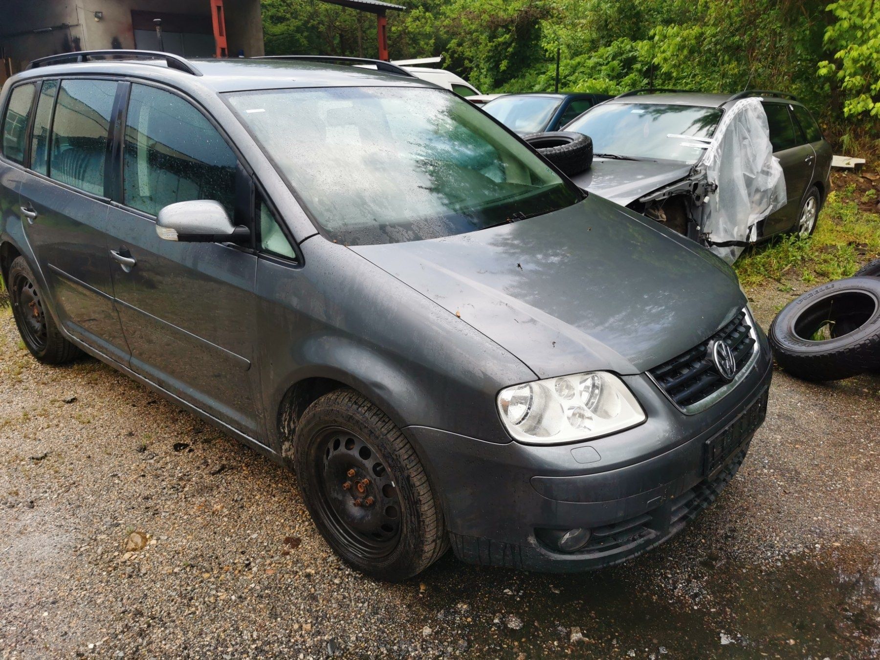 НА ЧАСТИ! VW Touran 1.9 tdi 105 hp BKC Фолцваген Туаран 1.9 тди 2005