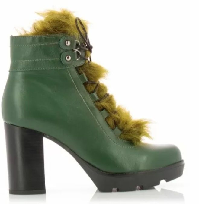 Зелени зимни боти STUDIO CAMPIONE
Естествена кожа