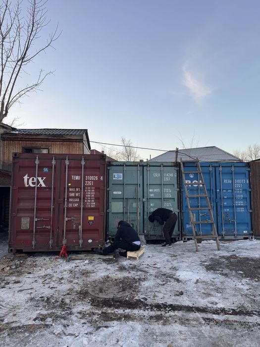 Сдам в аренду склад контейнер 20фут