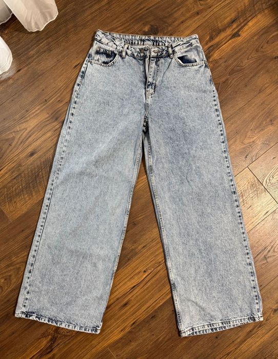 Дамски дънки с висока талия - L