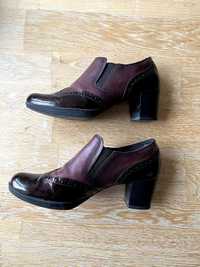 Луксозни дамски кожени обувки Marco Tozzi, #38, цена 66лв