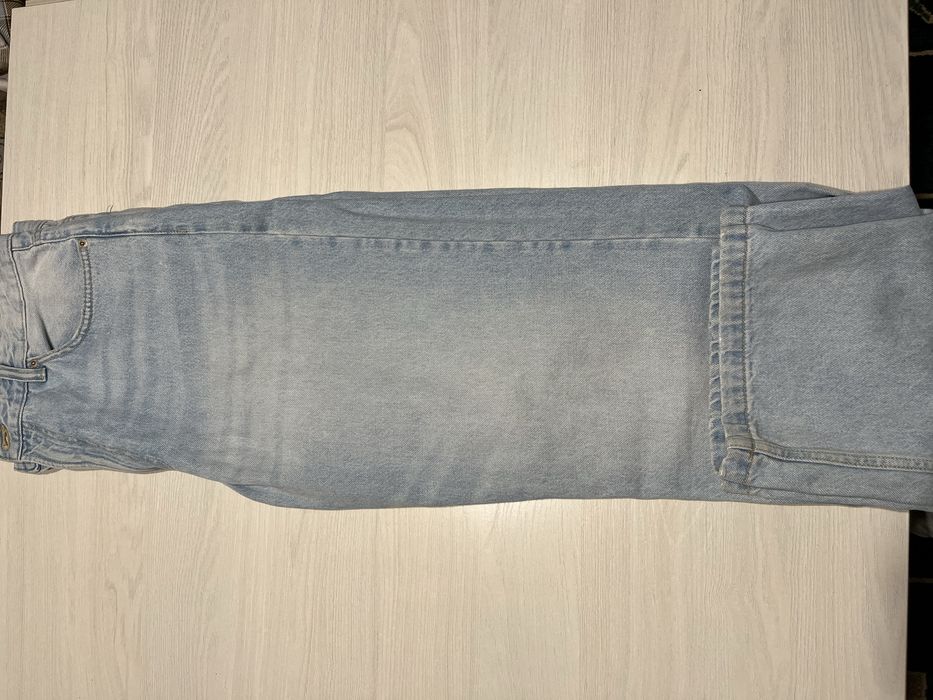 Джинсы Bershka SKATER - Relaxed fit jeans - light blue