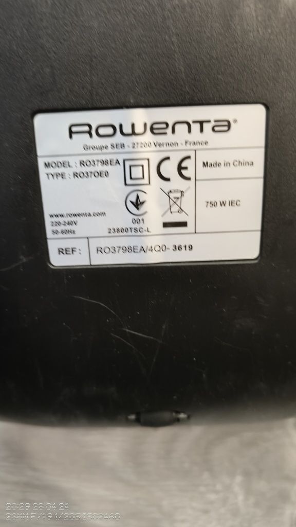 Aspirator rowenta RO3798EA defect/piese