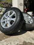 4бр. Алуминиеви джанти с гуми 195/65 R15 цола от Mazda
