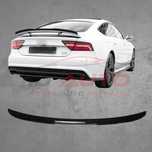 Лип спойлер за багажник – Audi A7 C7 2010–2018, черен гланц, ауди а7