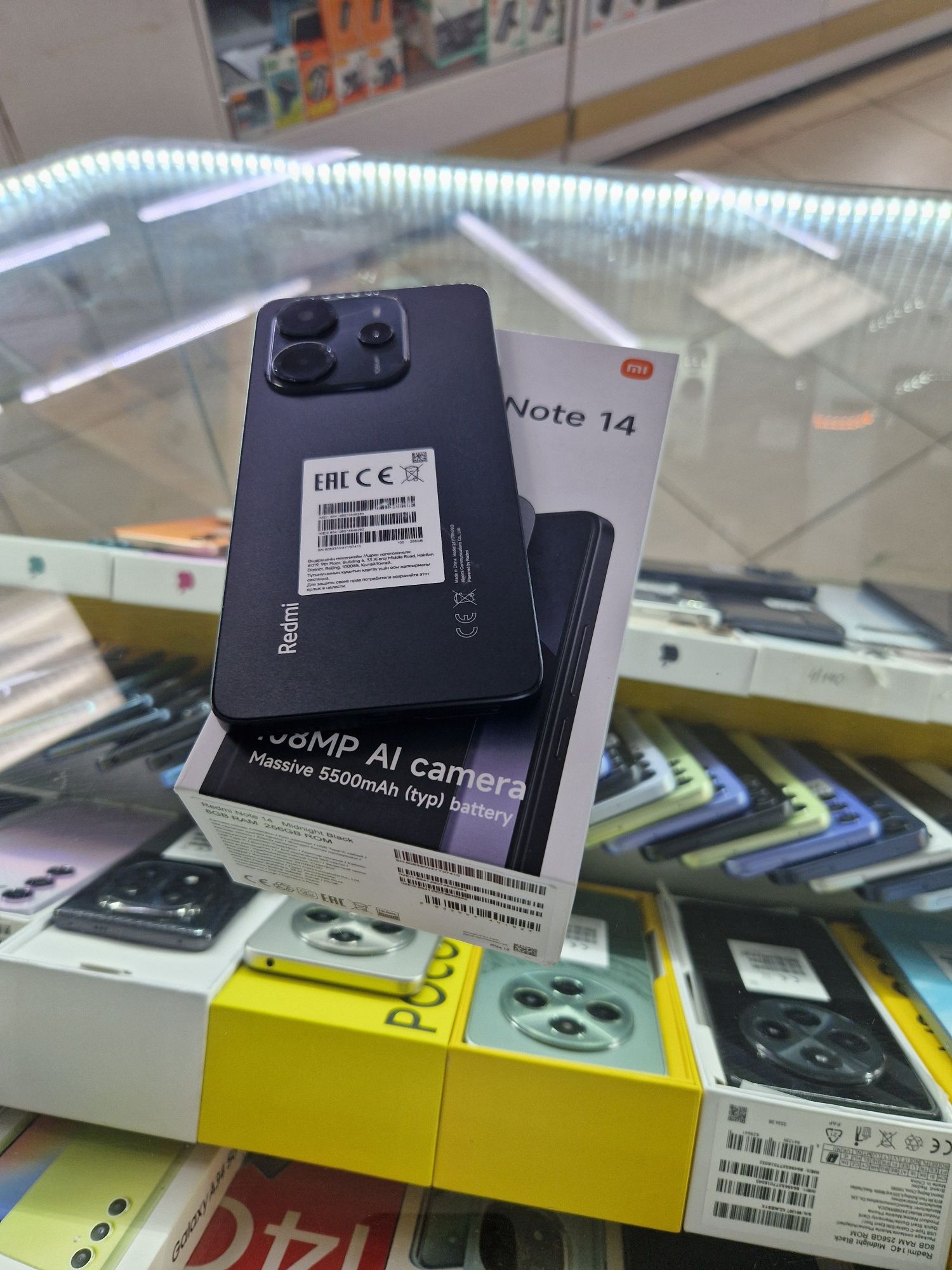 Redmi Not 14  256гб озу.8GB оргинал 100% ЕАС состояно идиял