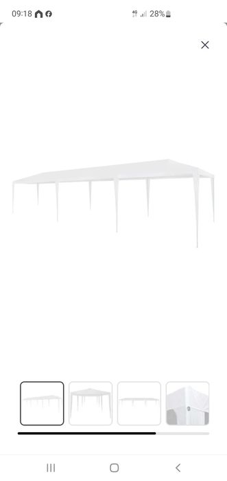 Pavilioane folosite o singură dată