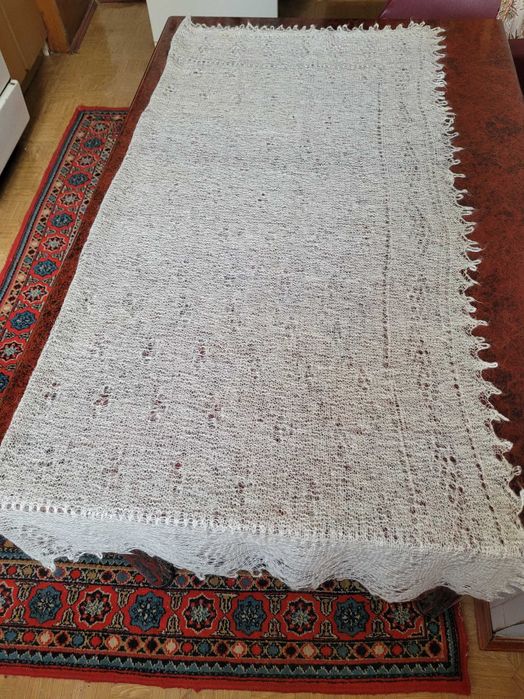 Продам  из ангорки  (шаль) белая