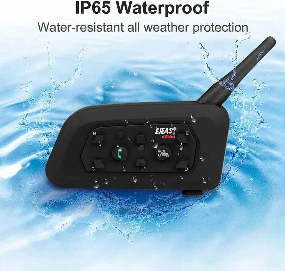 EJEAS V6C блутуд интерком за рефери