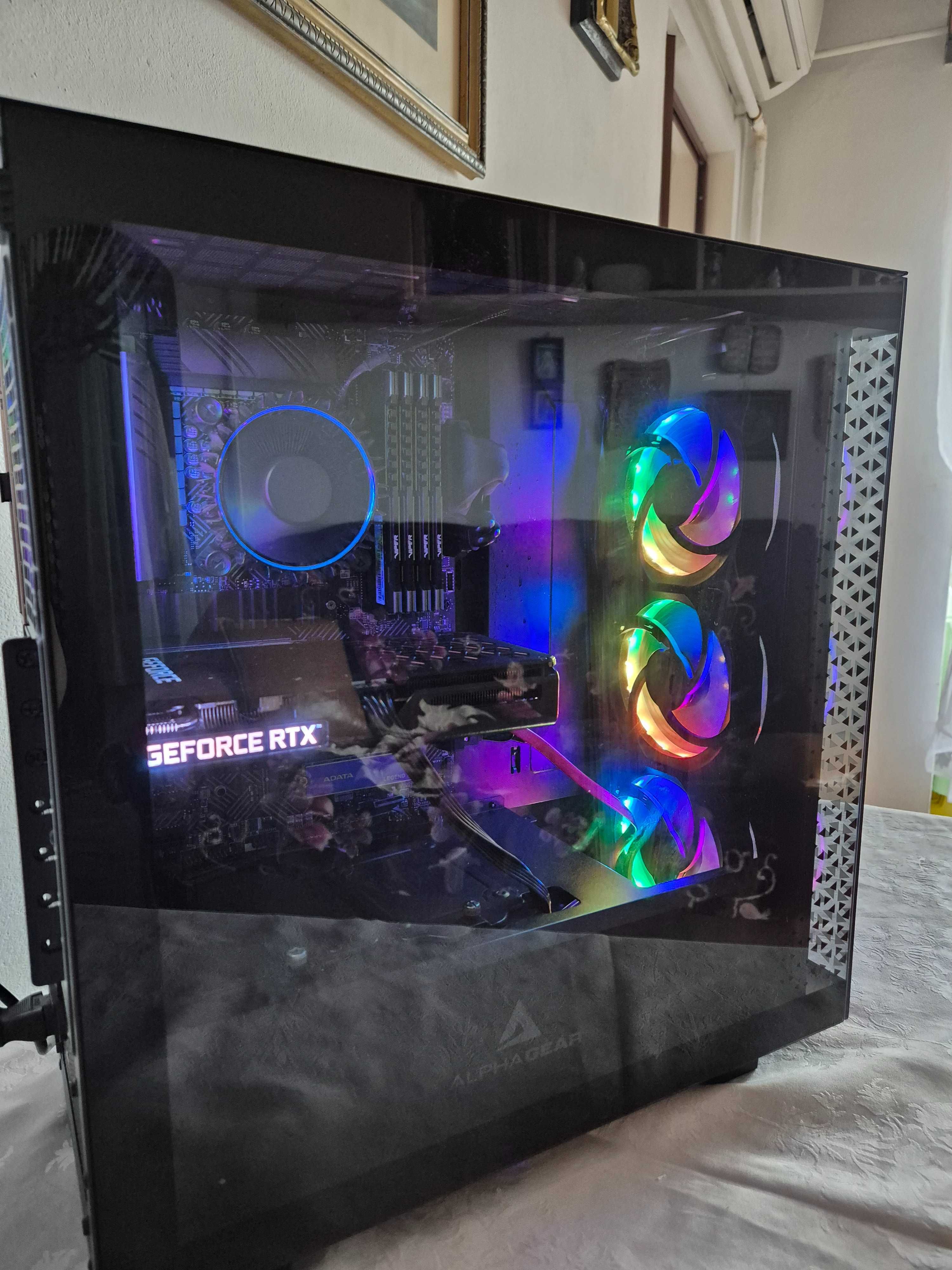 PC Gaming 48G RAM, intel Core i5 12400F, nVidia RTX 3060, 4T memorie