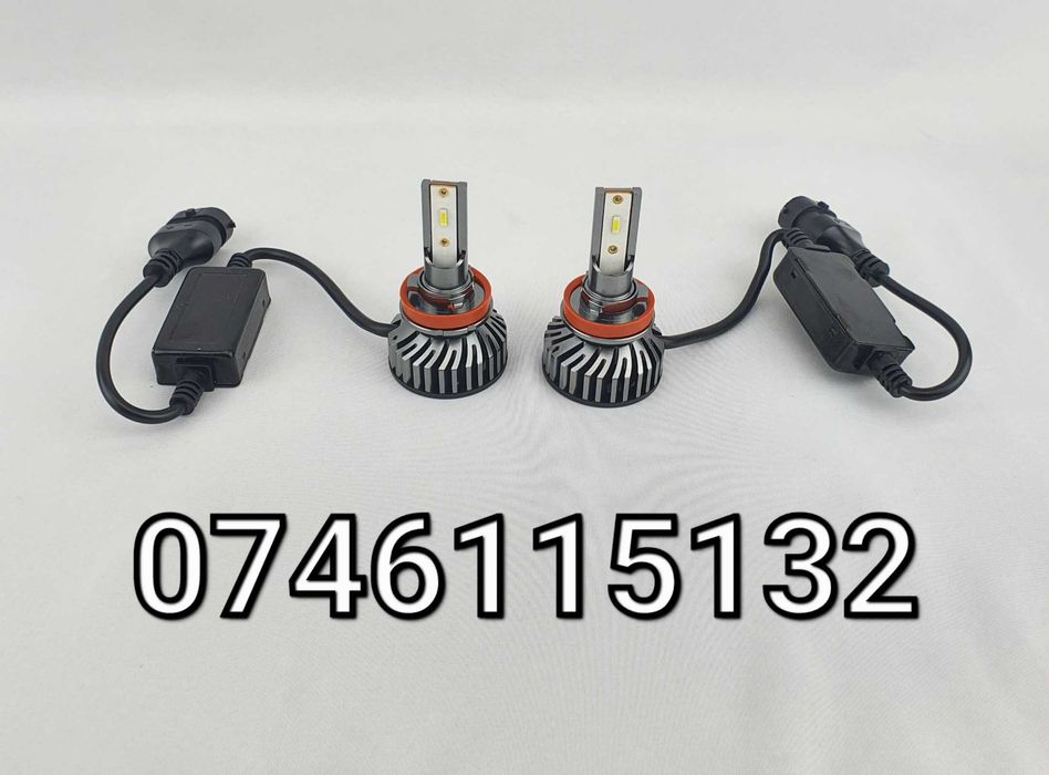 Proiectoare / Angel Eyes- BEC LED H8 H9 H11 -26000Lm-6000K-110W-CANBUS