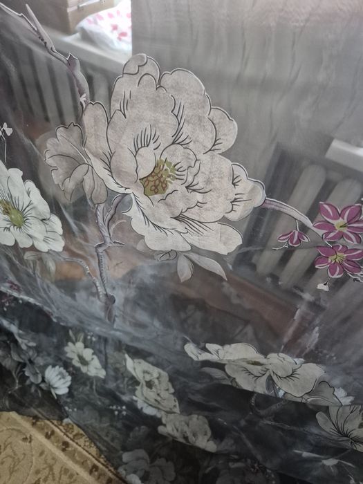 Тюль прозрачная ч