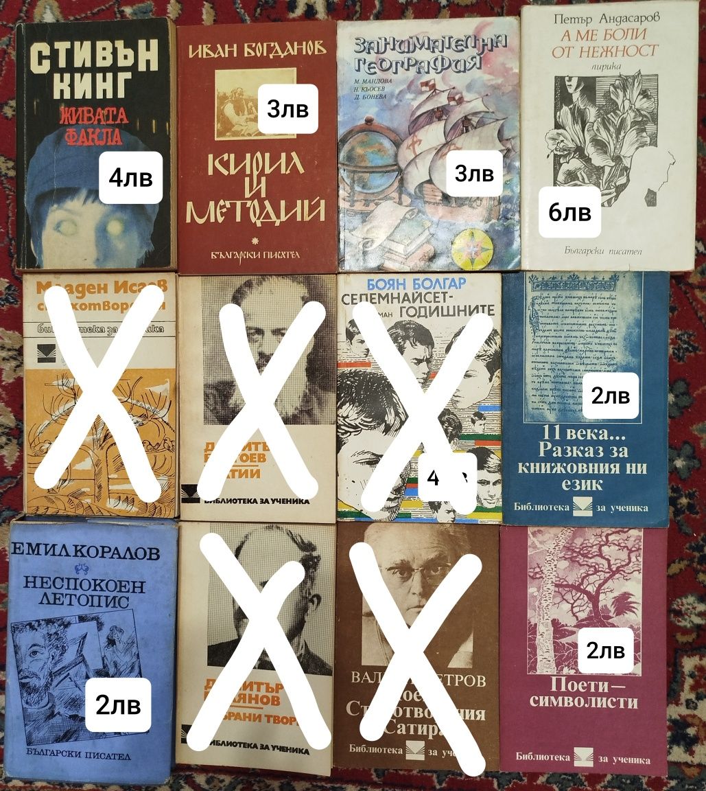 Книги - различни жанрове