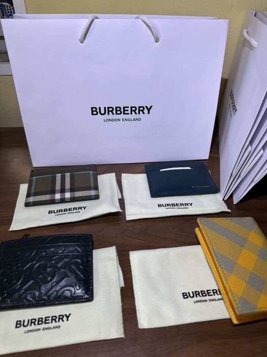 Burberry monogram cardholder/портфейл
