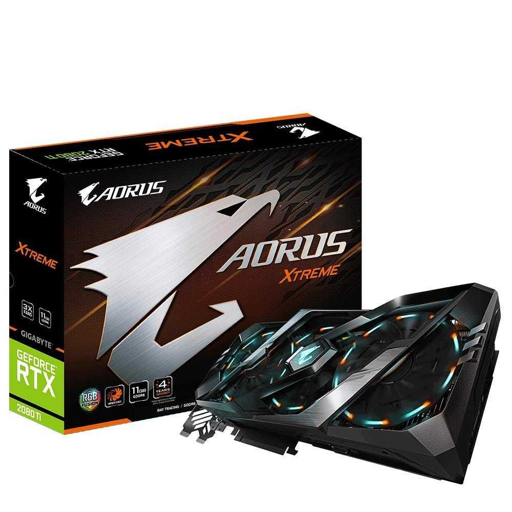 Видео карта GIGABYTE AORUS RTX 2080 Ti XTREME, 11GB, GDDR6, 325-bit