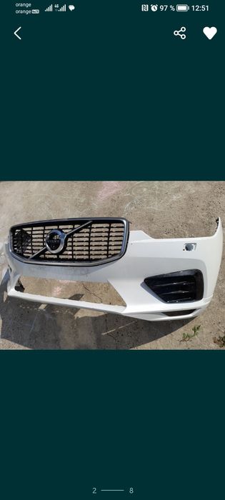 Vând bară față , spate Volvo  R Design XC60 2018,2021 .