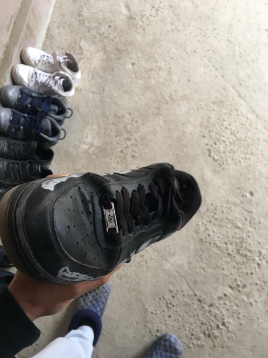 Nike Af1 black skeleton