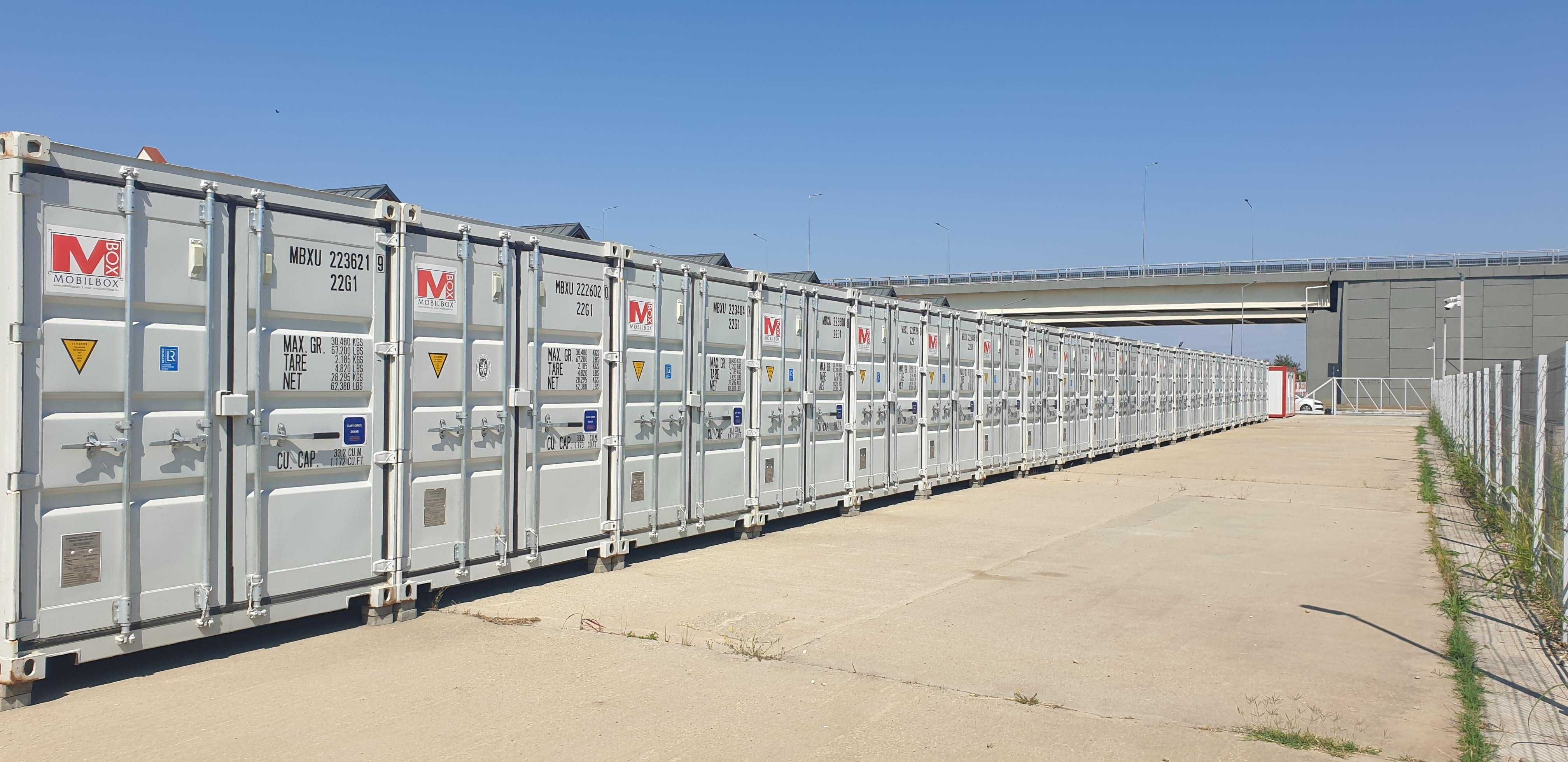 Va oferim spatii pentru depozitare in containere de 15mp