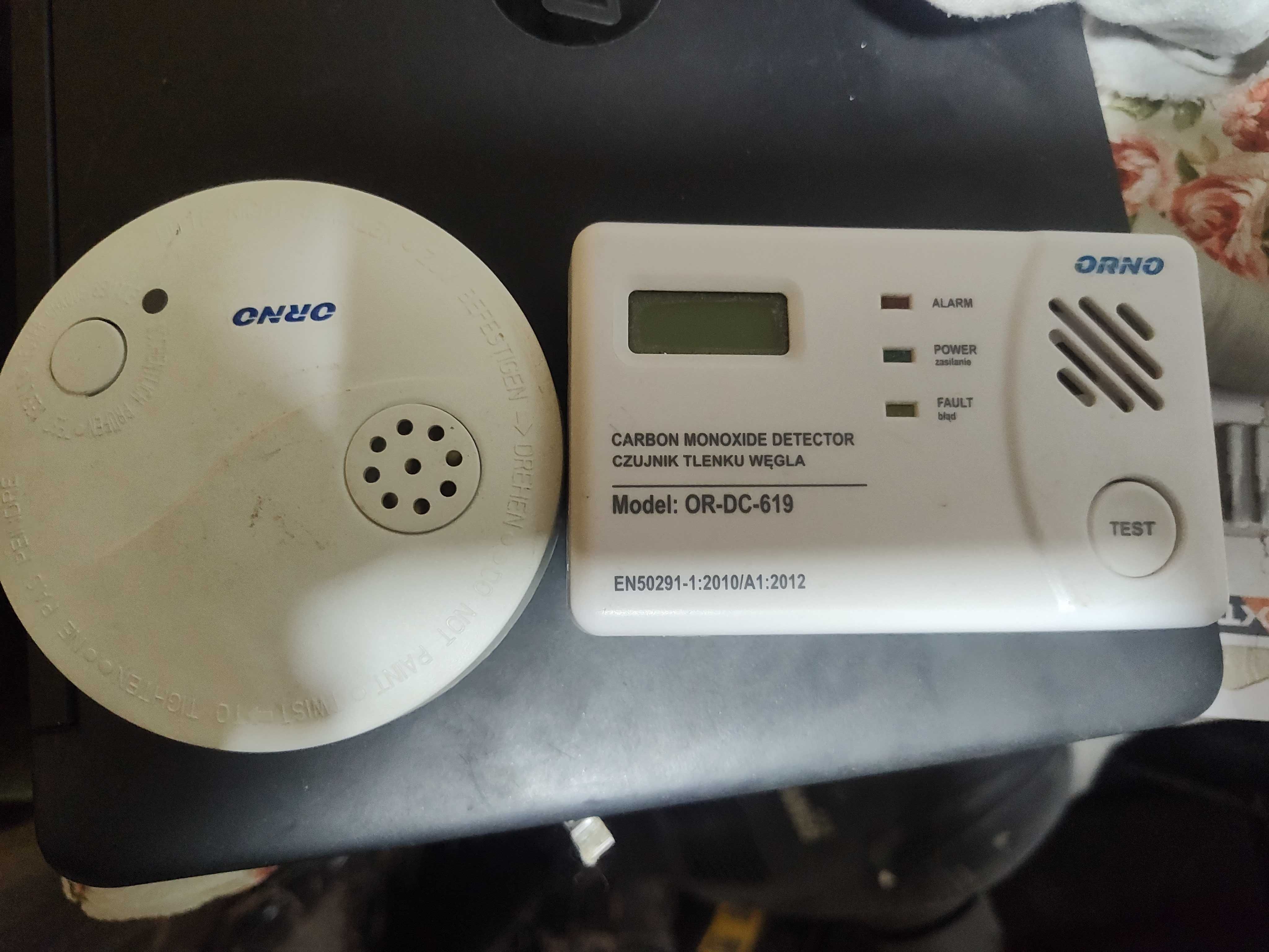 Set Detector fum și monoxid de carbon avertizare fum soba