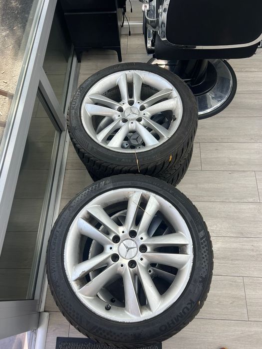 Jante originale CLK 17 - anvelope iarna dot 2024