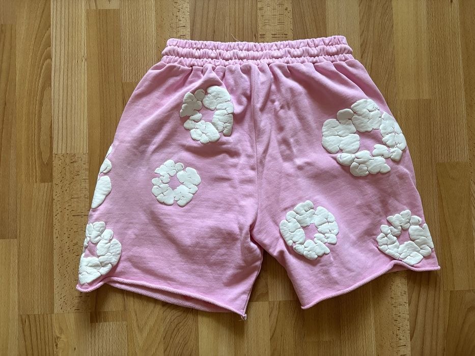 Pantaloni denim tears roz marimea M