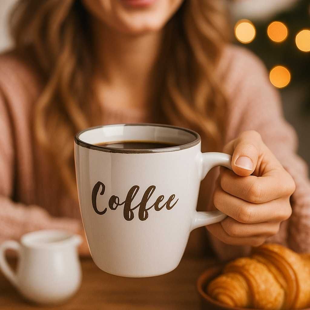 Керамична чаша Coffee – 220 мл стил и уют във всяка глътка!