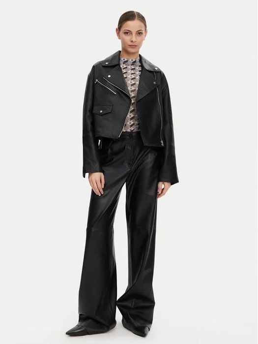 HUGO-кожено агнешка кожа