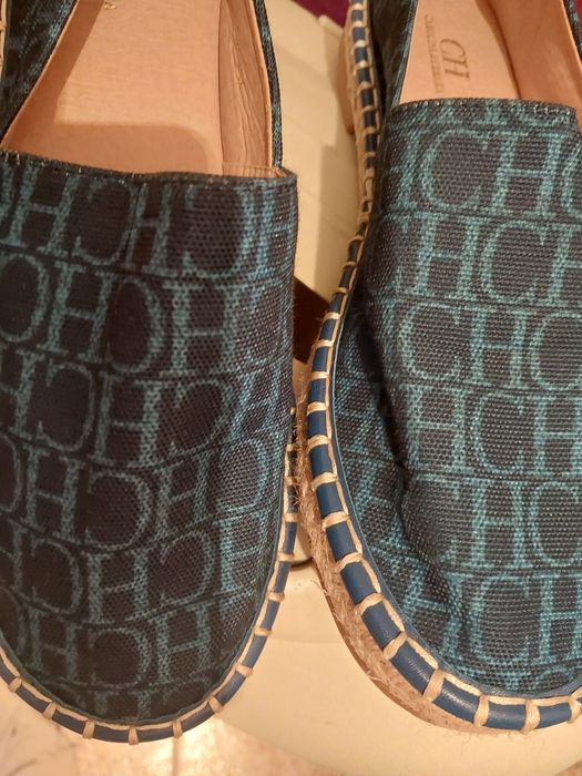 Carolina Herrera Size 40 Нови еспадрили деним