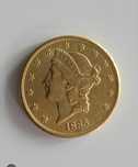 Moneda aur 20 Dollars 1885