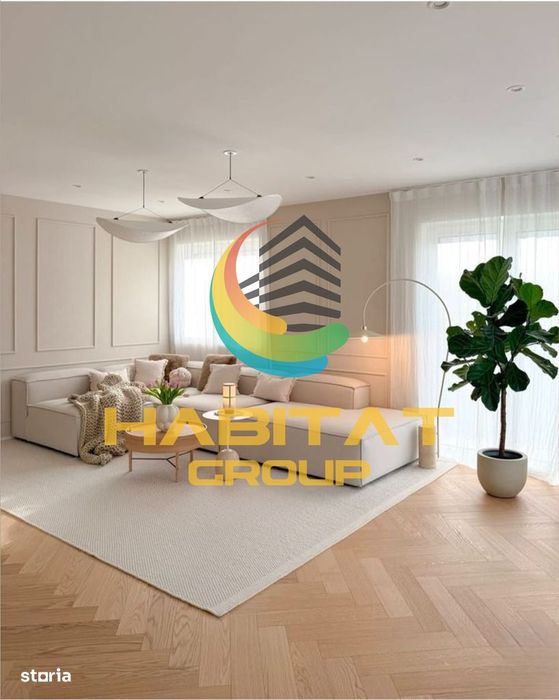 Pallady, apartament cu 3 camere, 99.3 mp, bucatarie inchisa