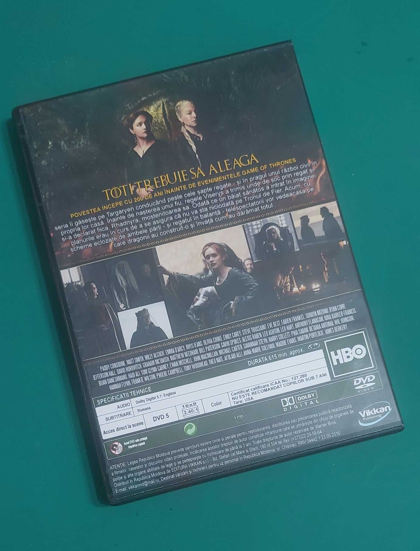 House of the Dragon (2022-2024) - sezonul 2 - 4 DVD subtitrat romana