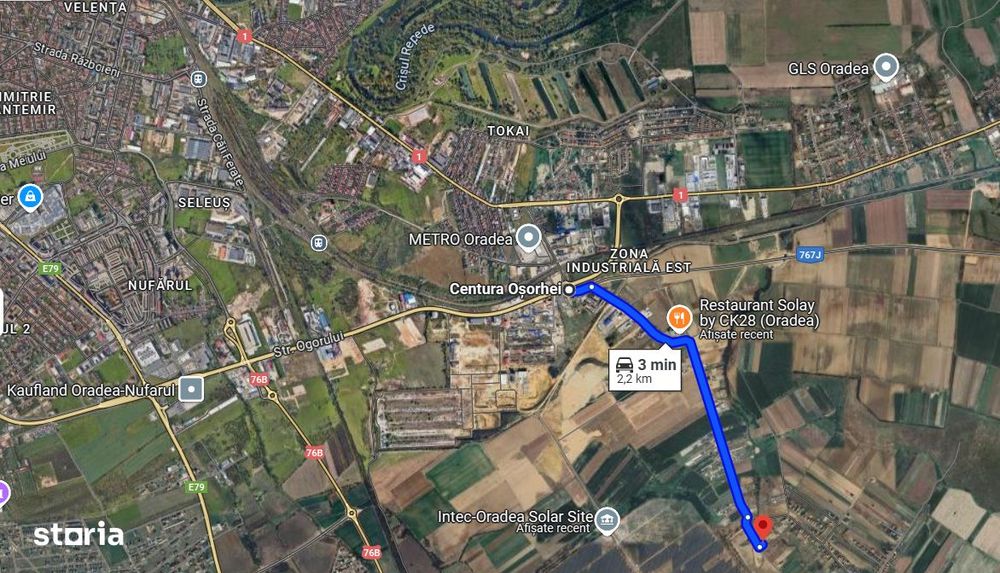 Teren intravilan de vânzare în Cheriu, langa Oradea - 764mp