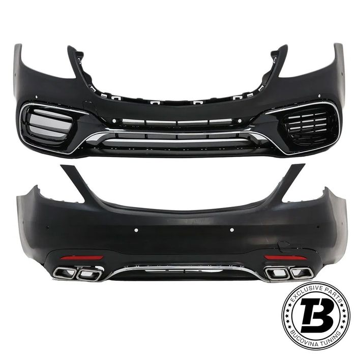 Pachet Exterior compatibil cu Mercedes S Class W222 S63 Design