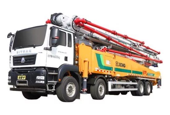 Автобетононасос HB62V на шасси SITRAK